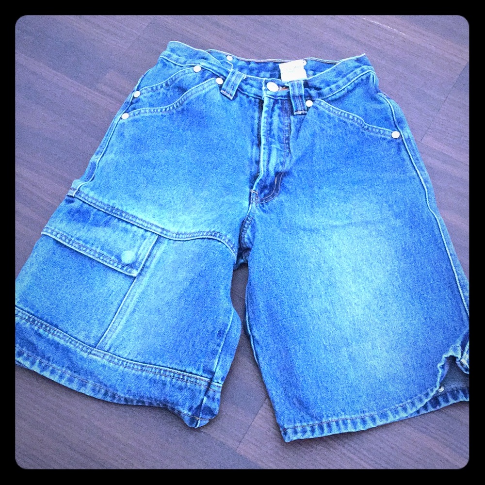 Jeans shorts faded